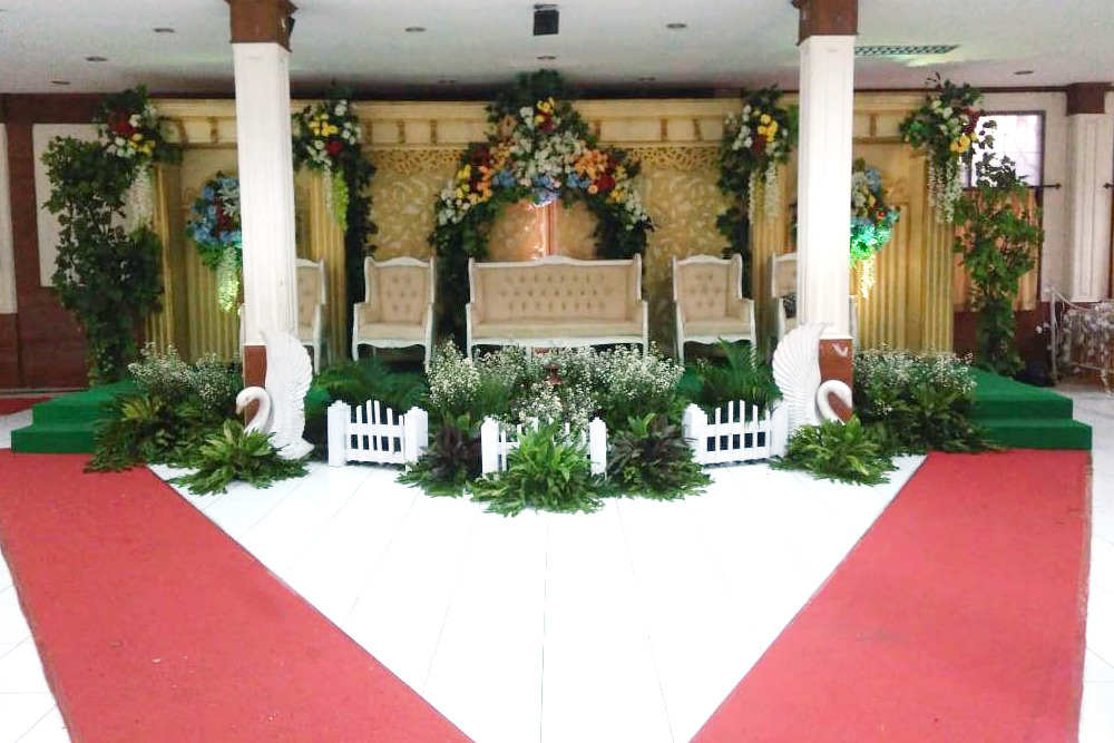 tiga_dara_*Paket Pernikahan Dengan Gedung_PAKET PERNIKAHAN GEDUNG MAWAR 500 TAMU MASJID BAITURRAHMAN SAHARJO MENTENG