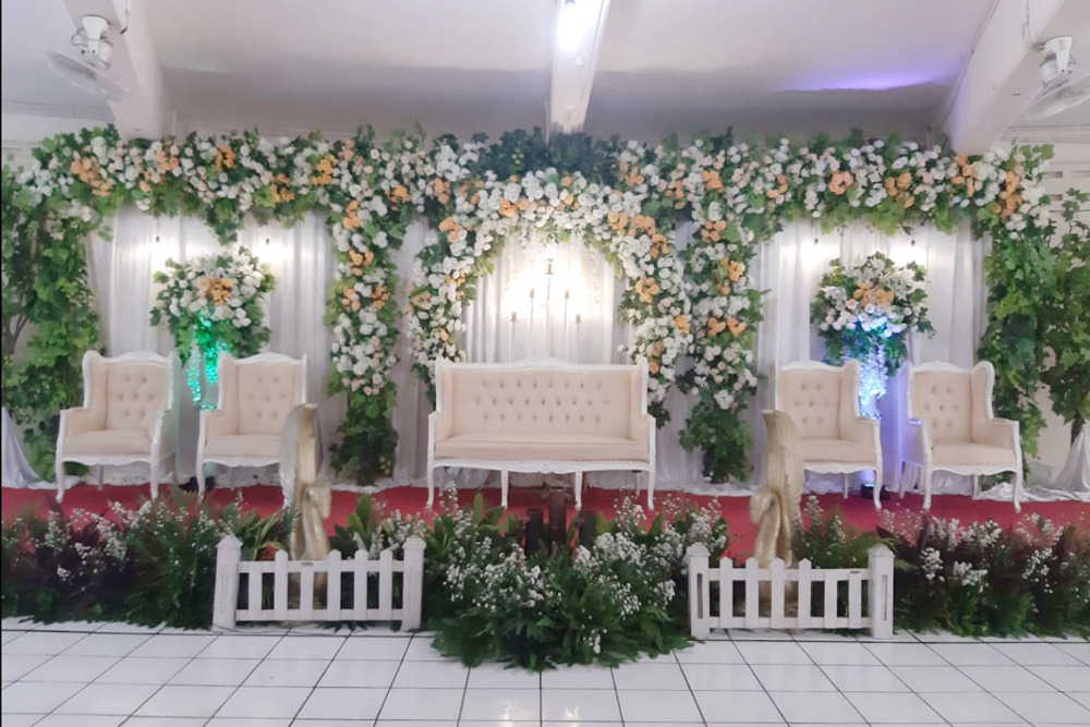 tiga_dara_*Paket Pernikahan Dengan Gedung_PAKET PERNIKAHAN GEDUNG MAWAR 500 TAMU AULA GEDUNG DARUL HIKAM JATIWARINGIN BEKASI
