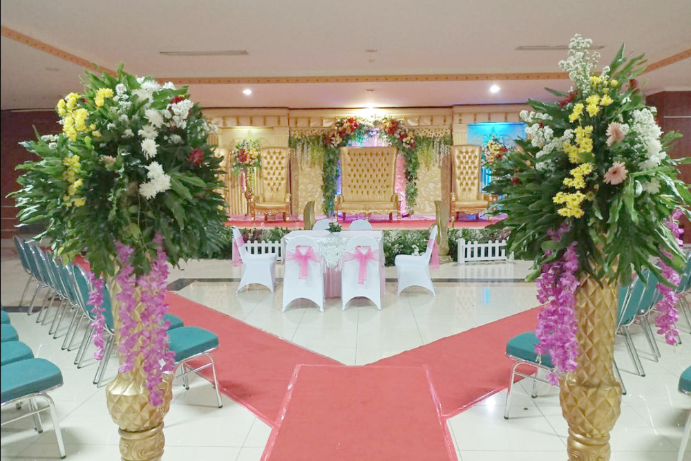 tiga_dara_*Paket Pernikahan Dengan Gedung_PAKET PERNIKAHAN GEDUNG MAWAR 500 TAMU GEDUNG GOR TANJUNG DUREN