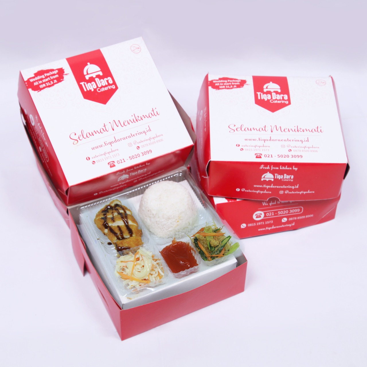 tiga_dara_Nasi Box Japanese_Japanese Food | Paket 4